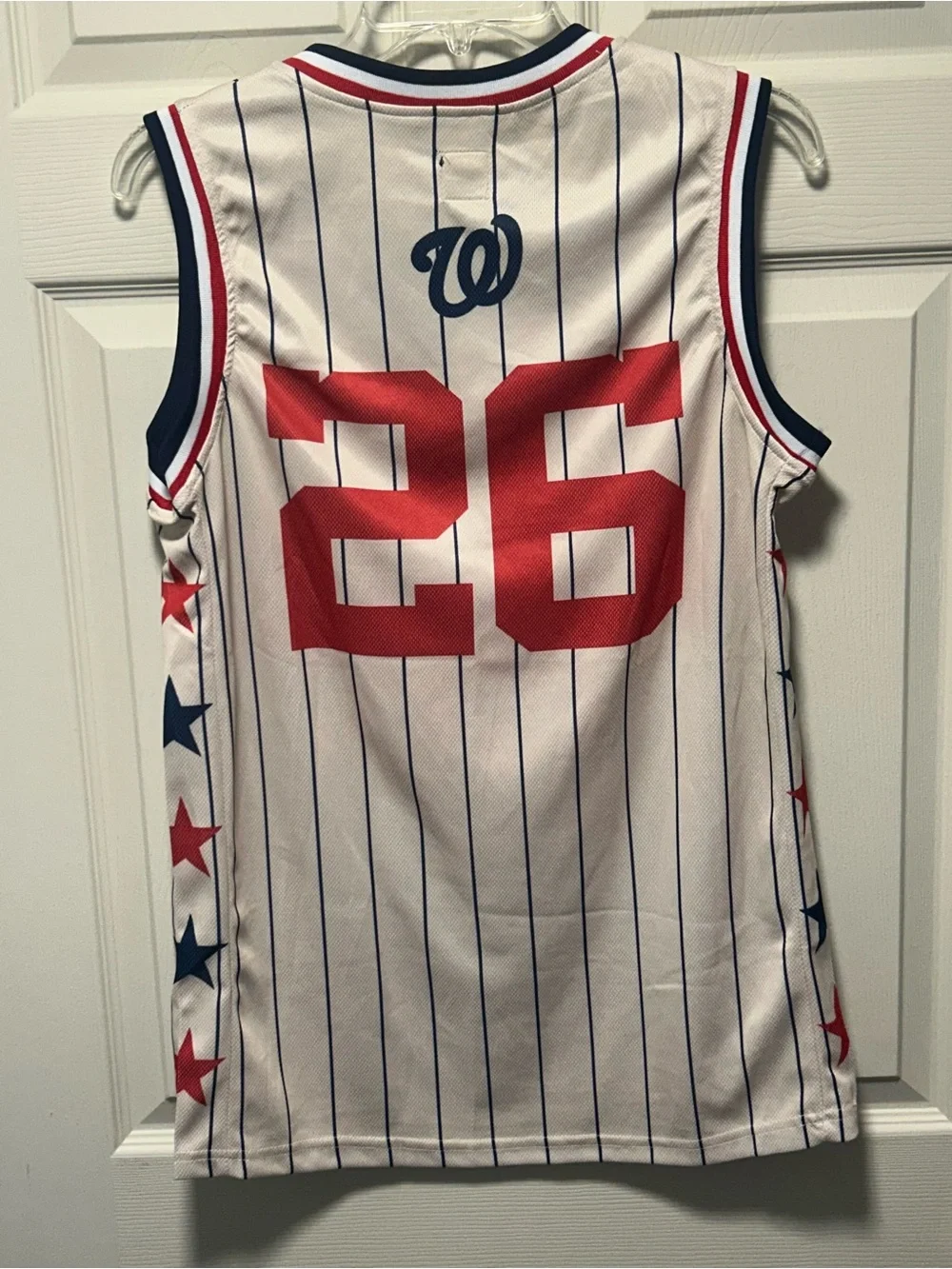 2026 Washington Nationals Basketball Jersey SGA Giveaway 6/23/26 Adult Medium